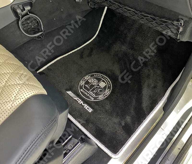 Ворсовые коврики на Mercedes G (W463) рестайлинг 2001&nbsp;-&nbsp;2018 в Тамбове