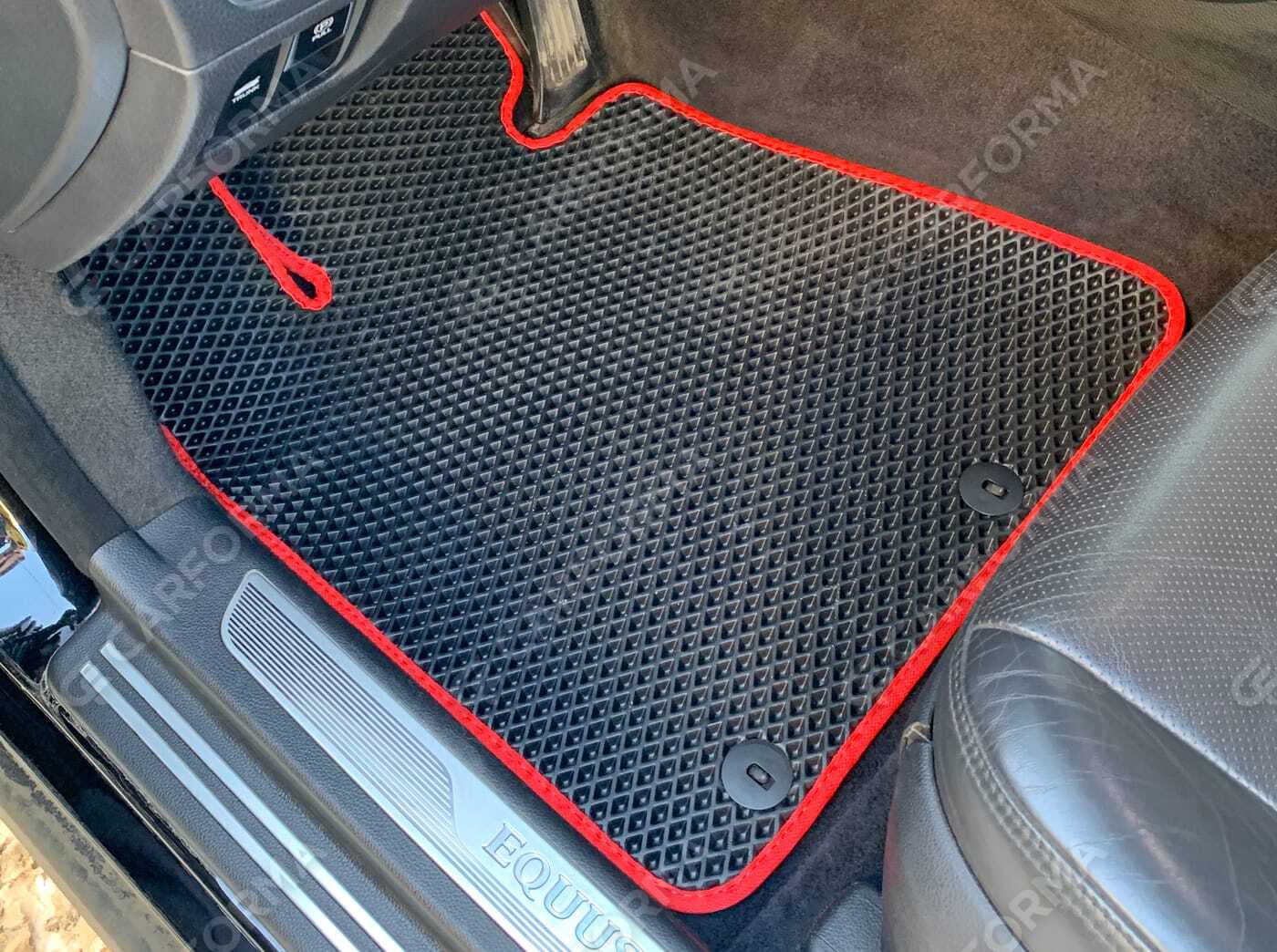 Ворсовые коврики на Hyundai Equus 2010&nbsp;-&nbsp;2017 в Тамбове