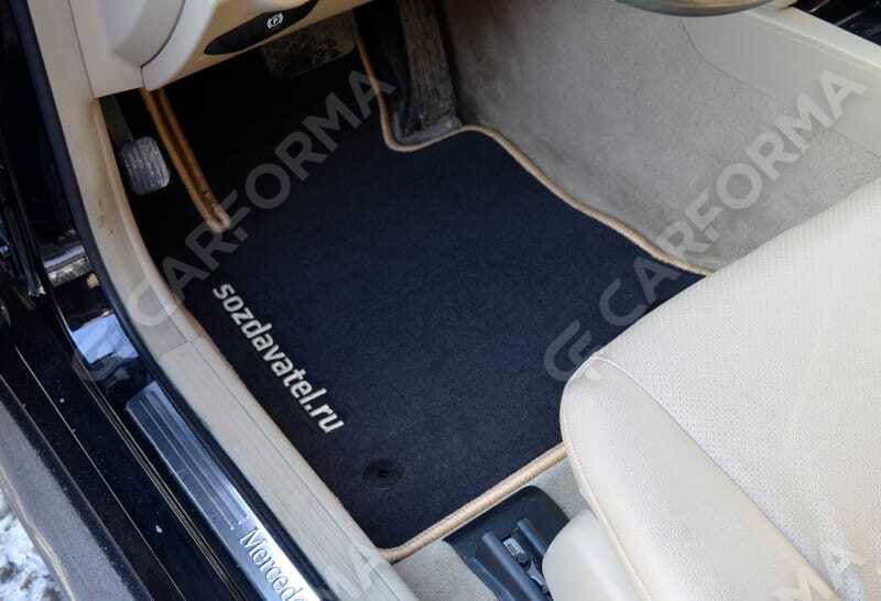 Ворсовые коврики на Mercedes GLK (X204) 2008&nbsp;-&nbsp;2015 в Тамбове