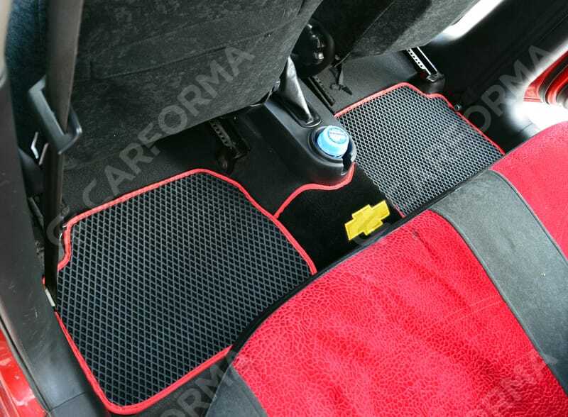 Ворсовые коврики на Chevrolet Aveo I 2002&nbsp;-&nbsp;2012 в Тамбове