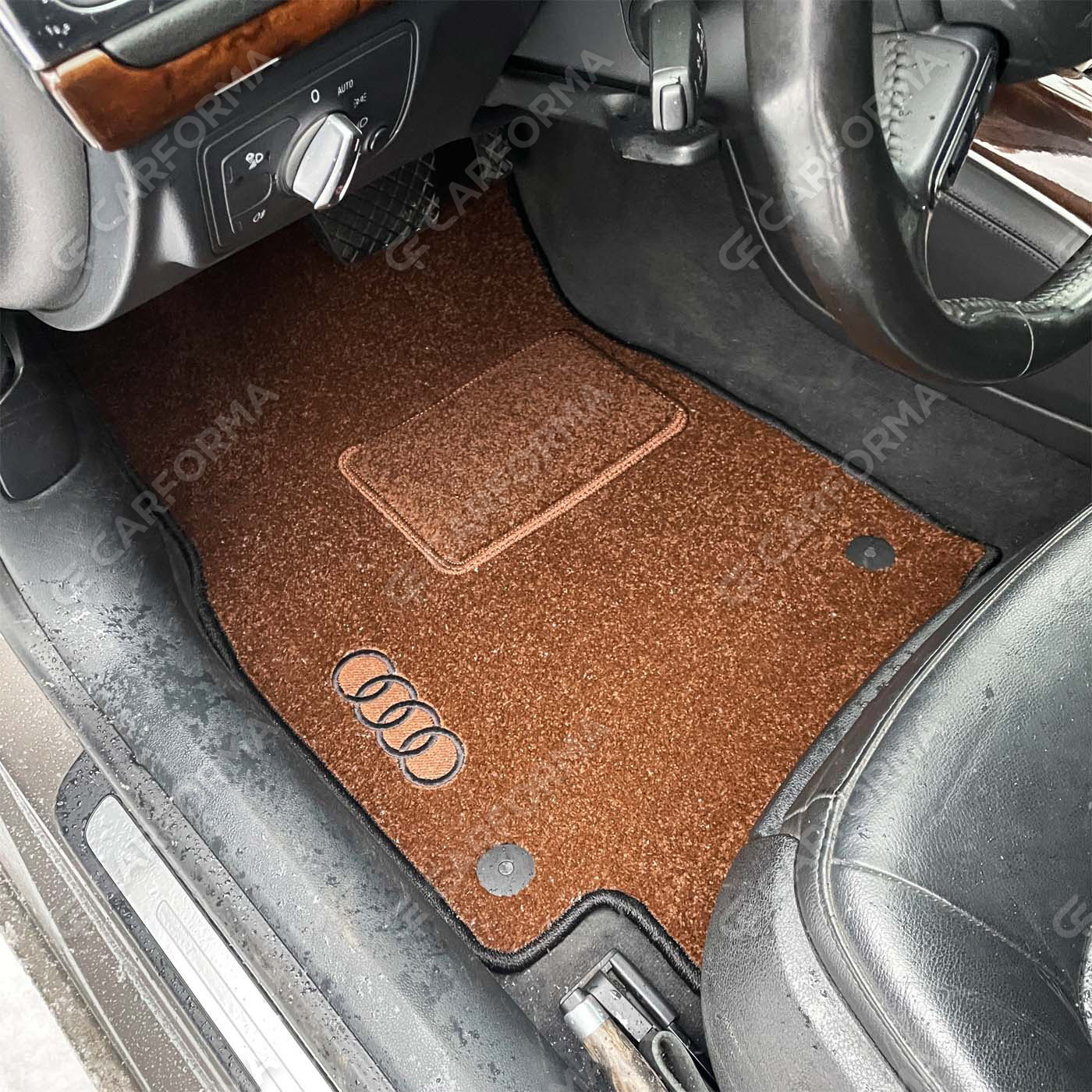 Ворсовые коврики на Audi A6 (C7) 2011&nbsp;-&nbsp;2018 в Тамбове