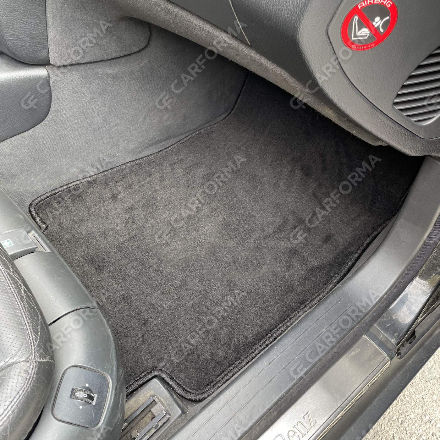 Ворсовые коврики на Mercedes S (W220) 1998&nbsp;-&nbsp;2005 в Тамбове