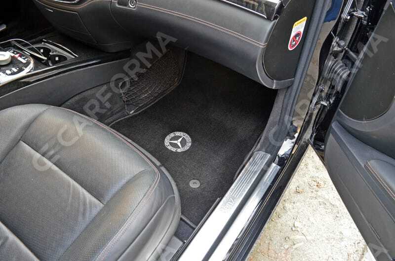 Ворсовые коврики на Mercedes S (W221) 2005&nbsp;-&nbsp;2013 в Тамбове