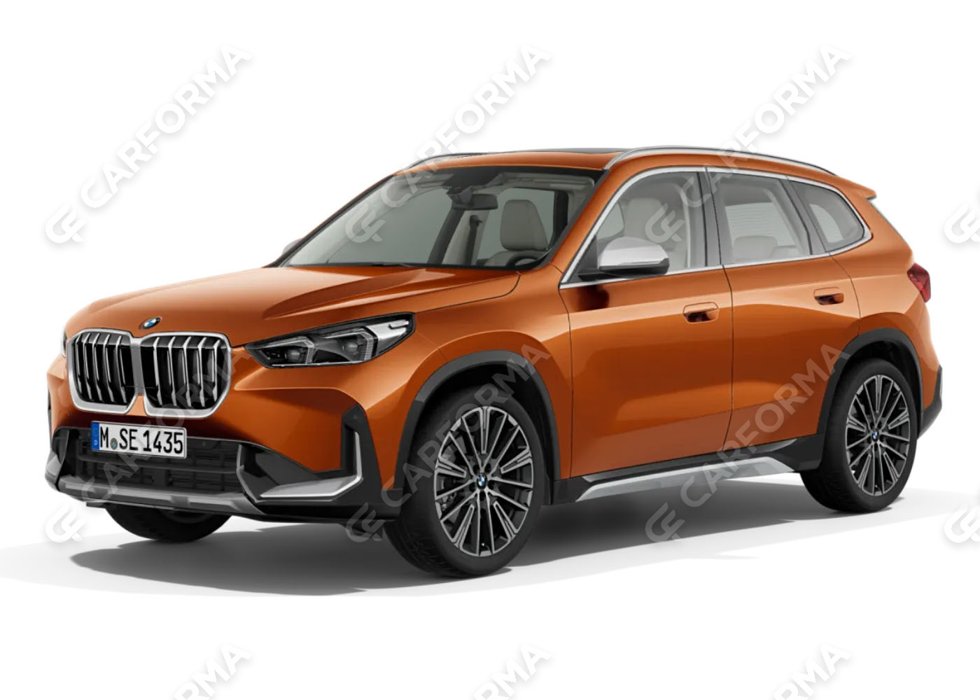 Ворсовые коврики на BMW X1 (U11/U12) 2022&nbsp;-&nbsp;2026
