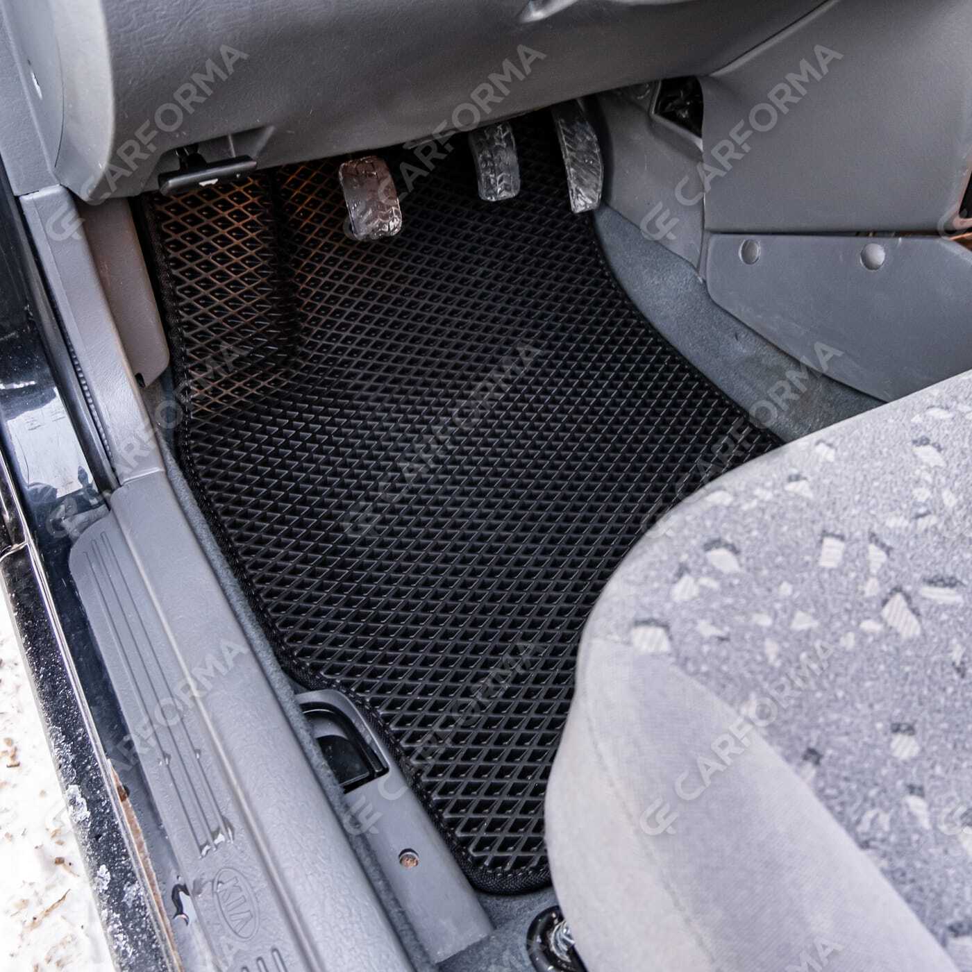 Ворсовые коврики на KIA Spectra 2000&nbsp;-&nbsp;2011 в Тамбове