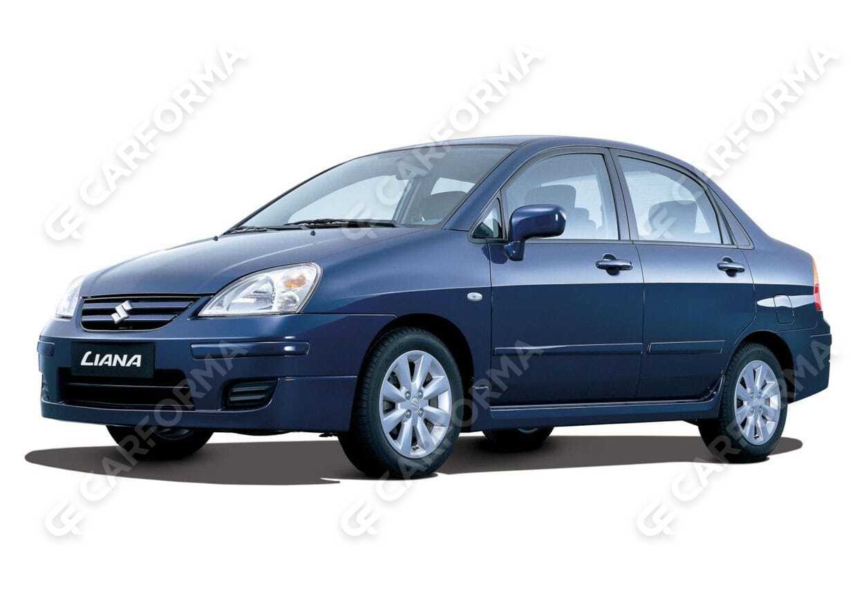 Ворсовые коврики на Suzuki Liana I рестайлинг 2004&nbsp;-&nbsp;2008