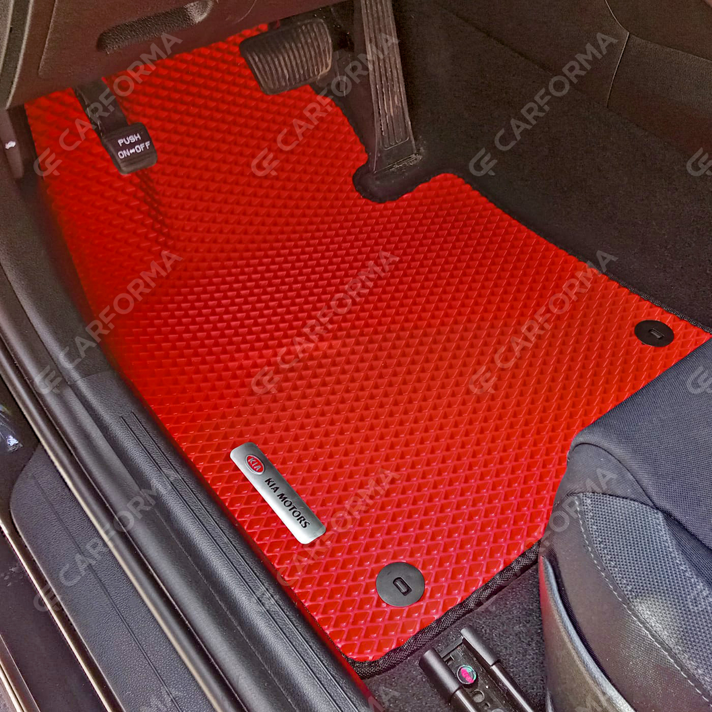 Ворсовые коврики на KIA K5 III 2019&nbsp;-&nbsp;2026 в Тамбове