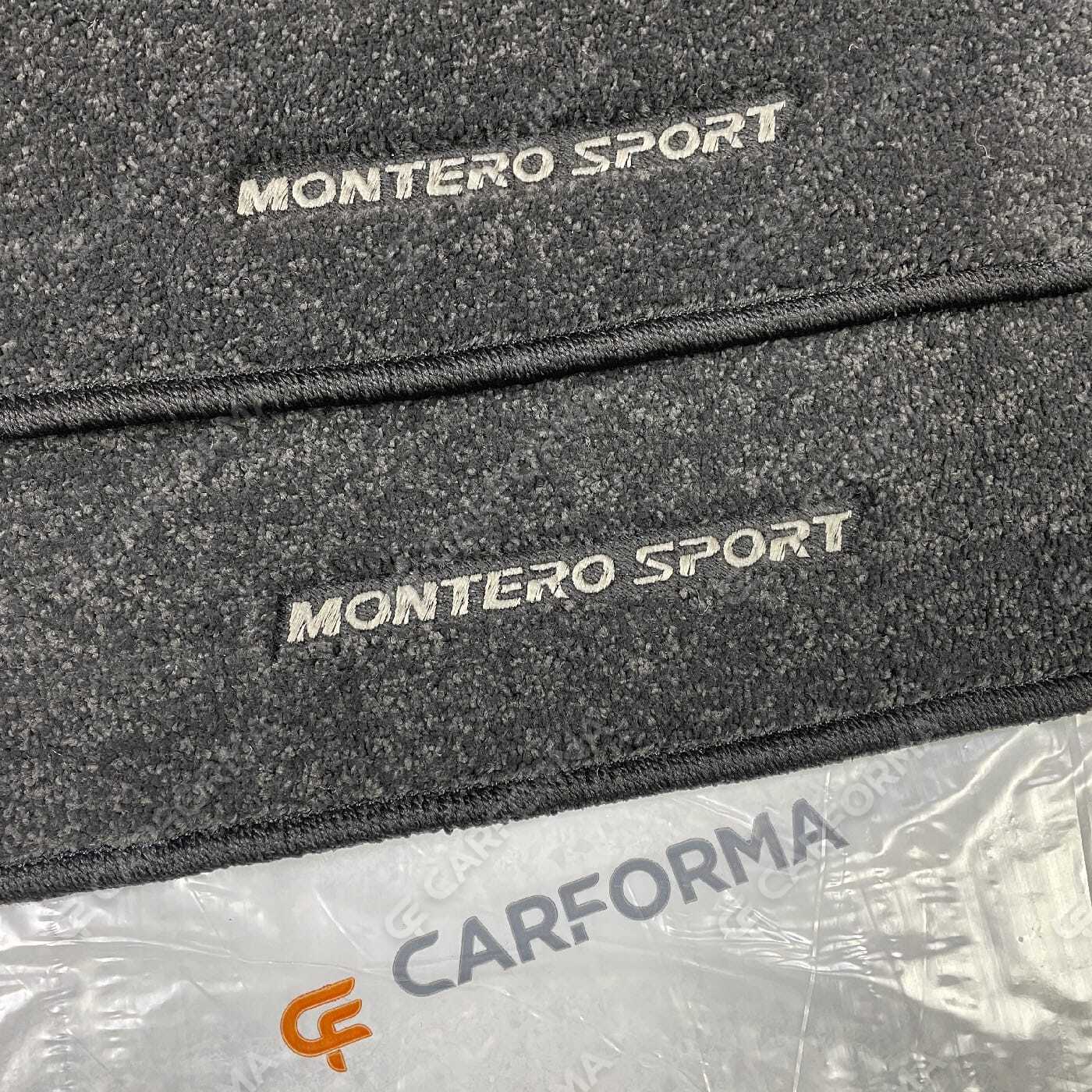 Ворсовые коврики на Mitsubishi Pajero Sport I 1998&nbsp;-&nbsp;2009 в Тамбове