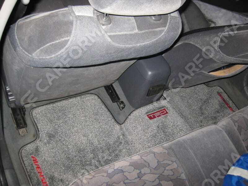Ворсовые коврики на Toyota Avensis I 1997&nbsp;-&nbsp;2002 в Тамбове