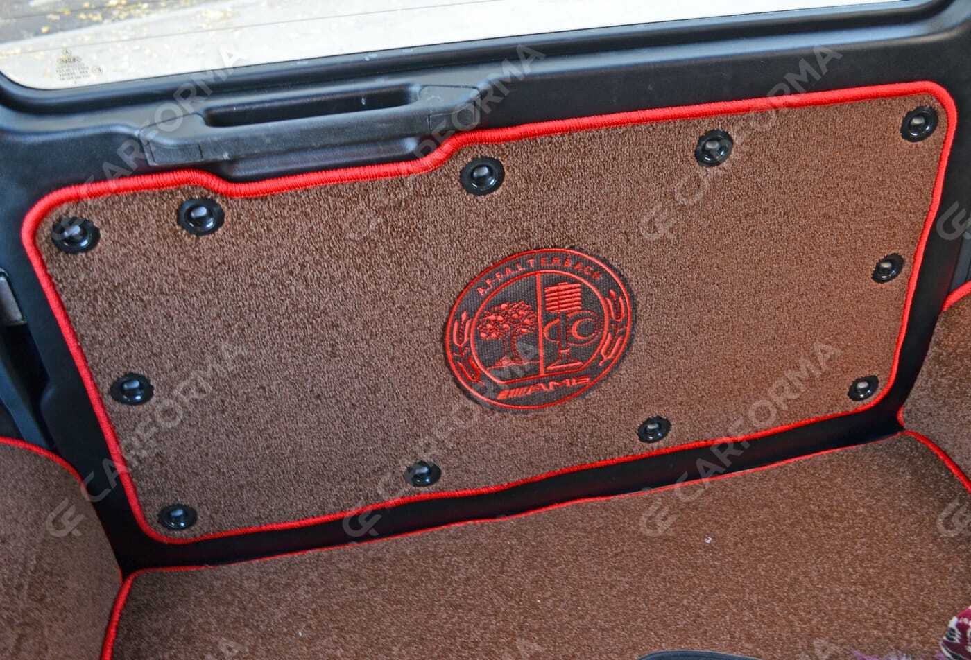 Ворсовые коврики на Mercedes G (W463) рестайлинг 2001&nbsp;-&nbsp;2018 в Тамбове