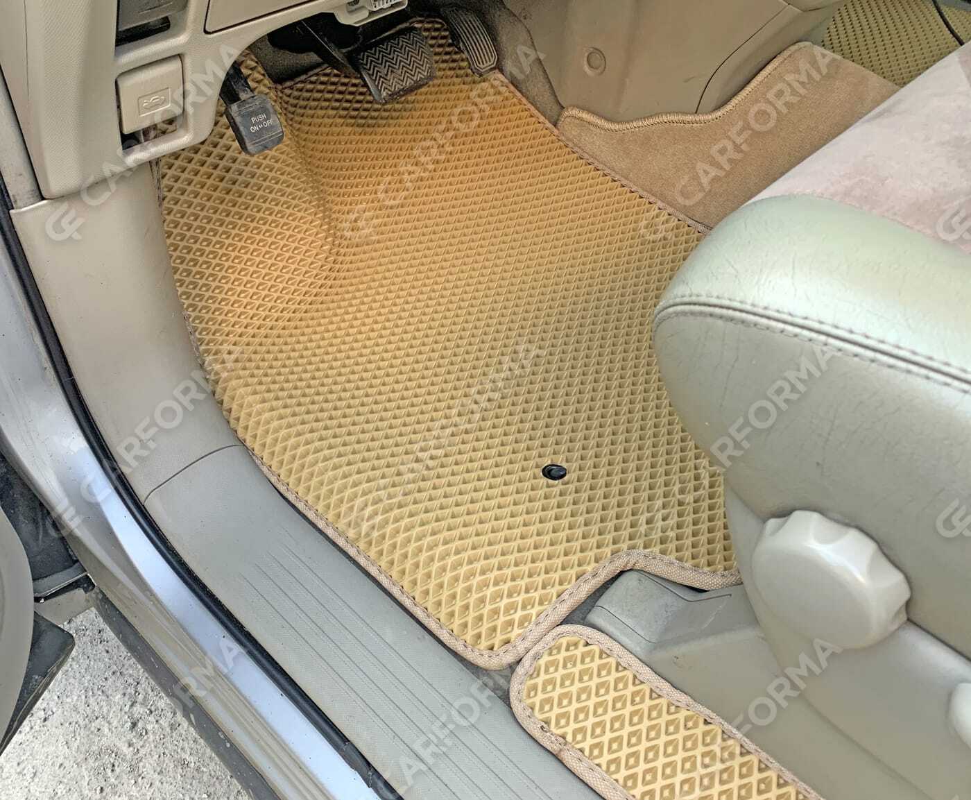 Ворсовые коврики на Toyota Previa (XR30, XR40) 2000&nbsp;-&nbsp;2007 в Тамбове