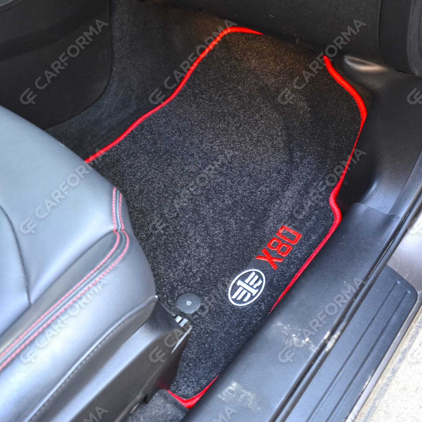 Ворсовые коврики на FAW Besturn X80 2014&nbsp;-&nbsp;2021 в Тамбове