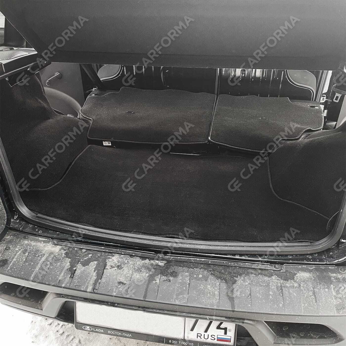 Ворсовые коврики на Lada (ВАЗ) Niva Travel 2020&nbsp;-&nbsp;2026 в Тамбове