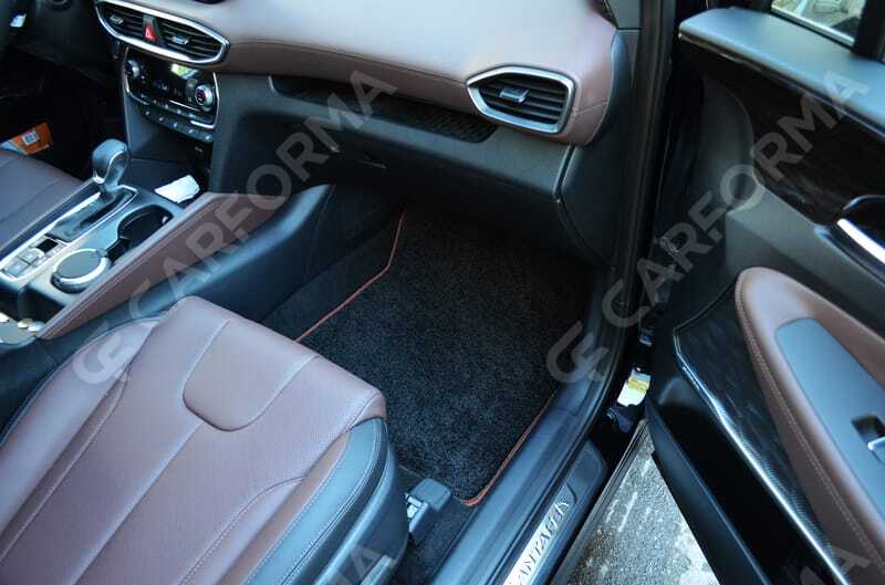 Ворсовые коврики на Hyundai Santa Fe IV 2018&nbsp;-&nbsp;2021 в Тамбове