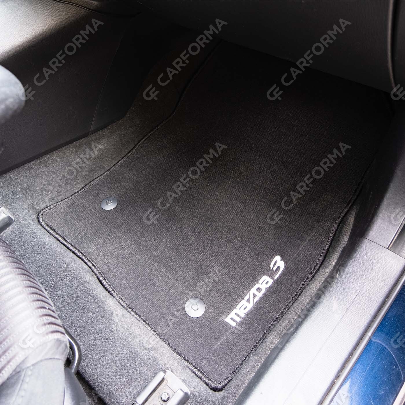 Ворсовые коврики на Mazda 3 2013&nbsp;-&nbsp;2019 в Тамбове