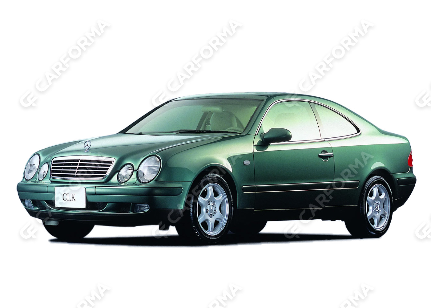 Ворсовые коврики на Mercedes CLK (C208) 1996&nbsp;-&nbsp;2003