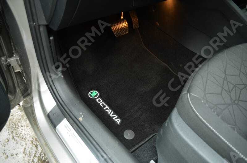 Ворсовые коврики на Skoda Octavia A7 2013&nbsp;-&nbsp;2020 в Тамбове