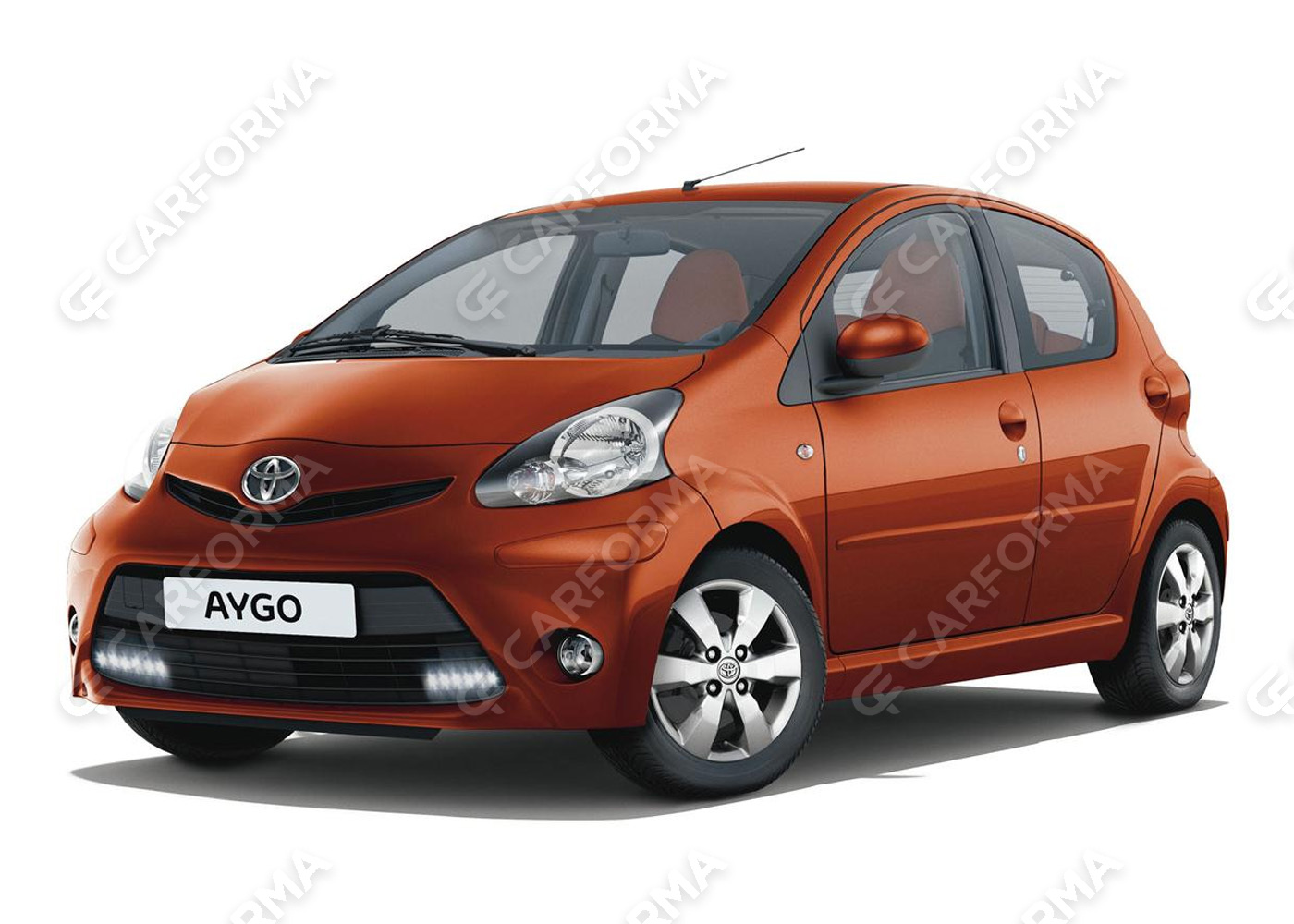Ворсовые коврики на Toyota Aygo 2005&nbsp;-&nbsp;2014 в Тамбове