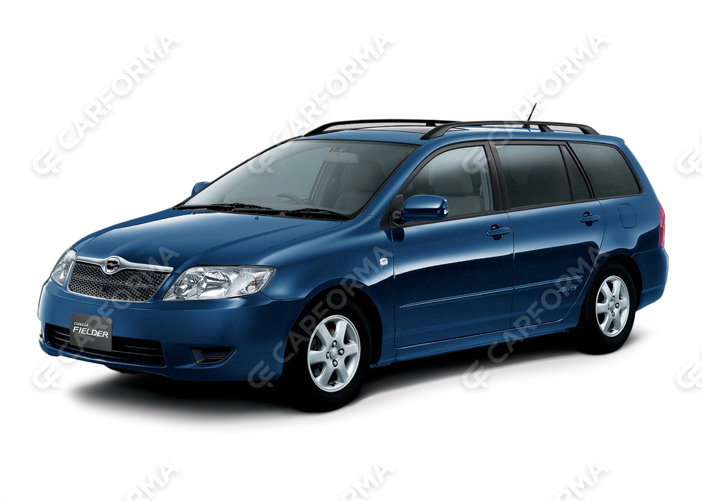 Ворсовые коврики на Toyota Corolla Fielder (E12) 2001&nbsp;-&nbsp;2006