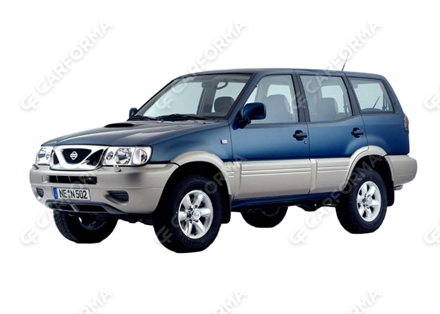 Ворсовые коврики на Nissan Mistral (R20) 1994&nbsp;-&nbsp;1999