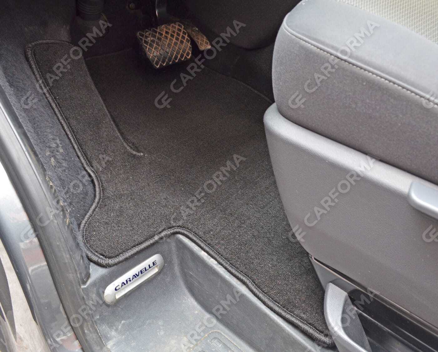 Ворсовые коврики на Volkswagen Caravelle (T6) 2015&nbsp;-&nbsp;2019 в Тамбове