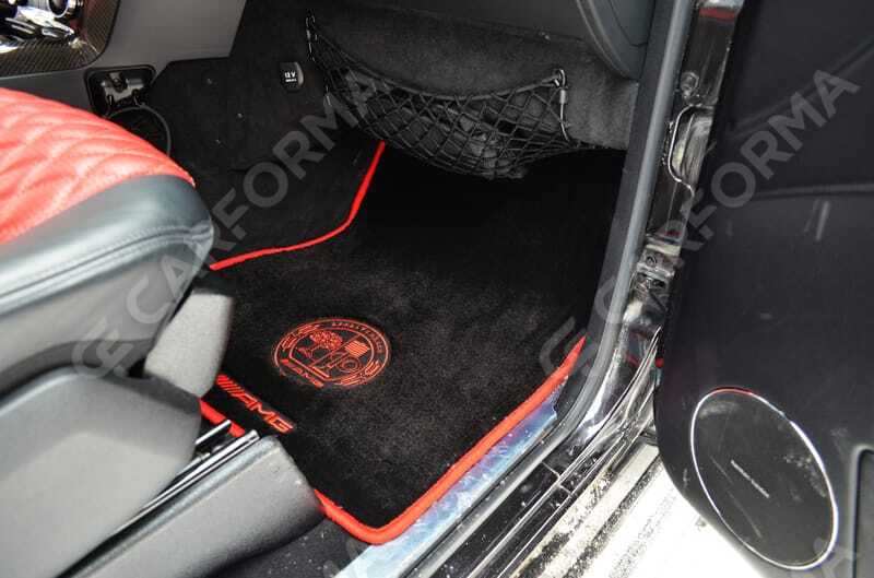 Ворсовые коврики на Mercedes G (W463) рестайлинг 2001&nbsp;-&nbsp;2018 в Тамбове