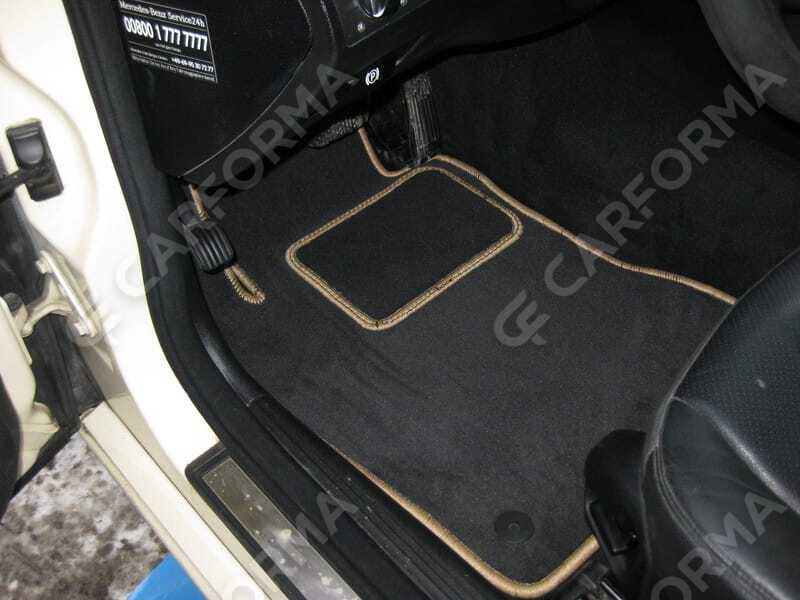 Ворсовые коврики на Mercedes E (W211) 2002&nbsp;-&nbsp;2009 в Тамбове