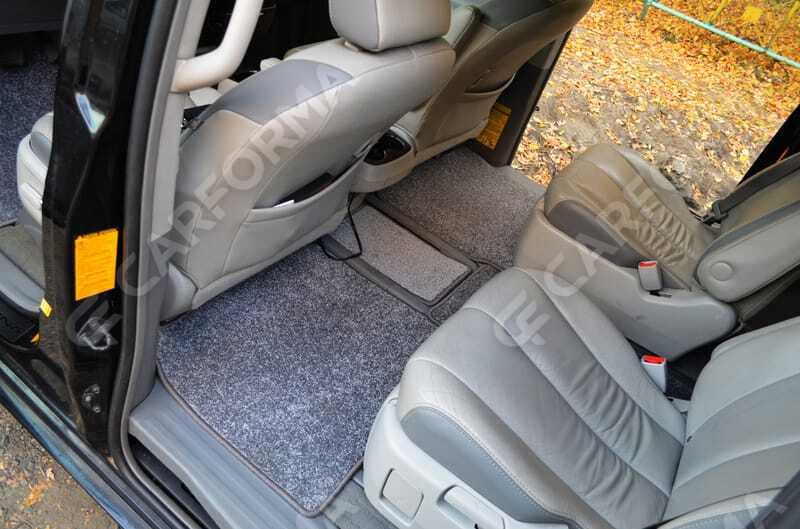 Ворсовые коврики на Toyota Sienna III 2010&nbsp;-&nbsp;2020 в Тамбове