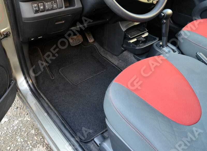 Ворсовые коврики на Nissan Micra (K12) 2003&nbsp;-&nbsp;2010 в Тамбове