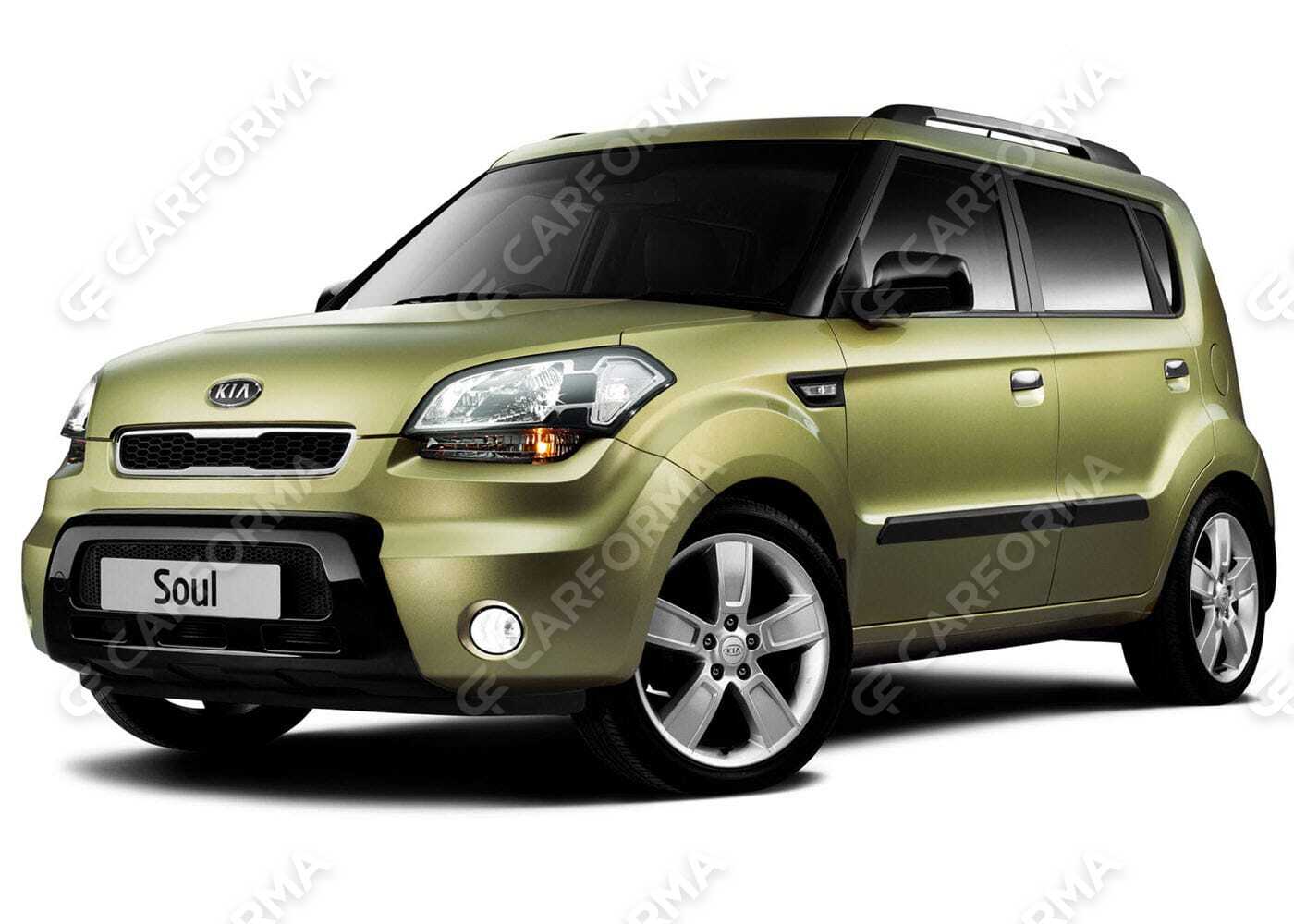 Ворсовые коврики на KIA Soul I 2009&nbsp;-&nbsp;2013