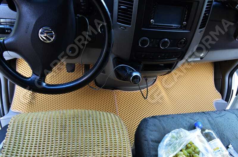 Ворсовые коврики на Volkswagen Crafter I 2006&nbsp;-&nbsp;2017 в Тамбове