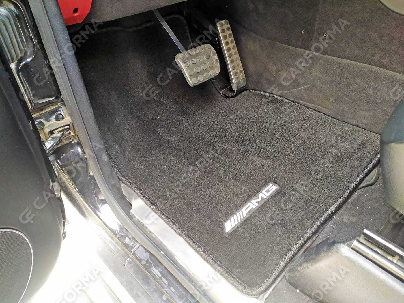 Ворсовые коврики на Mercedes G (W463) рестайлинг 2001&nbsp;-&nbsp;2018 в Тамбове