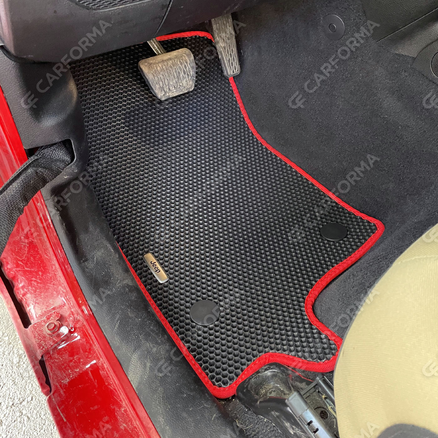 Коврики на Jeep Wrangler (JL) 2017&nbsp;-&nbsp;2026 в Тамбове