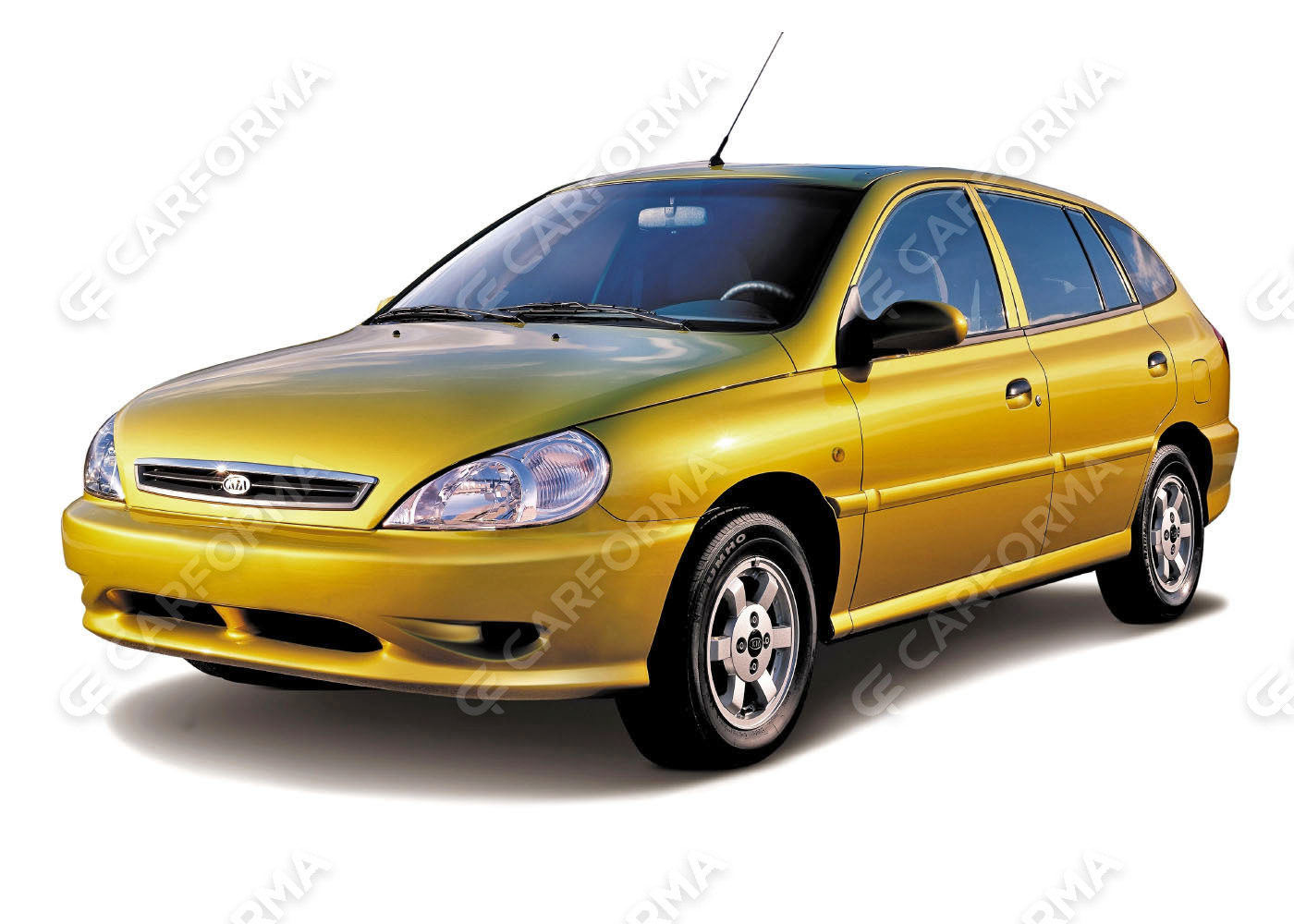 Ворсовые коврики на KIA Rio I 2000&nbsp;-&nbsp;2005