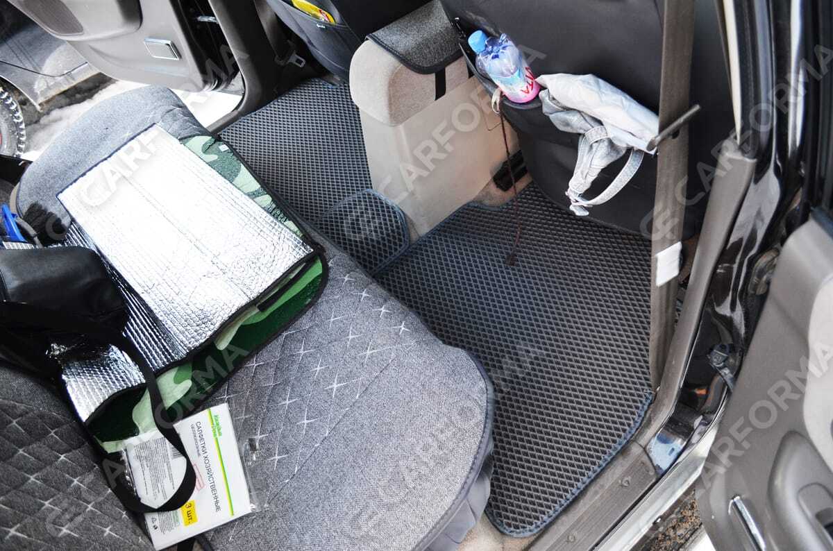 Ворсовые коврики на Mitsubishi Pajero Sport I 1998&nbsp;-&nbsp;2009 в Тамбове