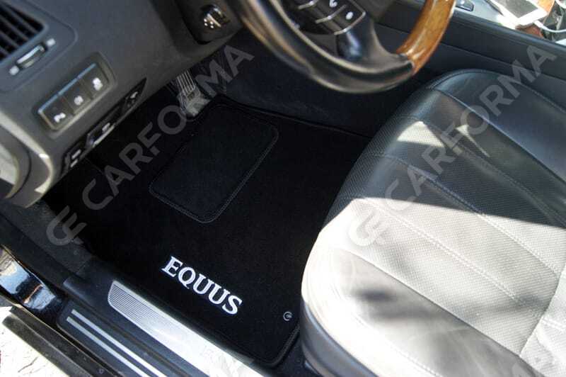 Ворсовые коврики на Hyundai Equus 2010&nbsp;-&nbsp;2017 в Тамбове