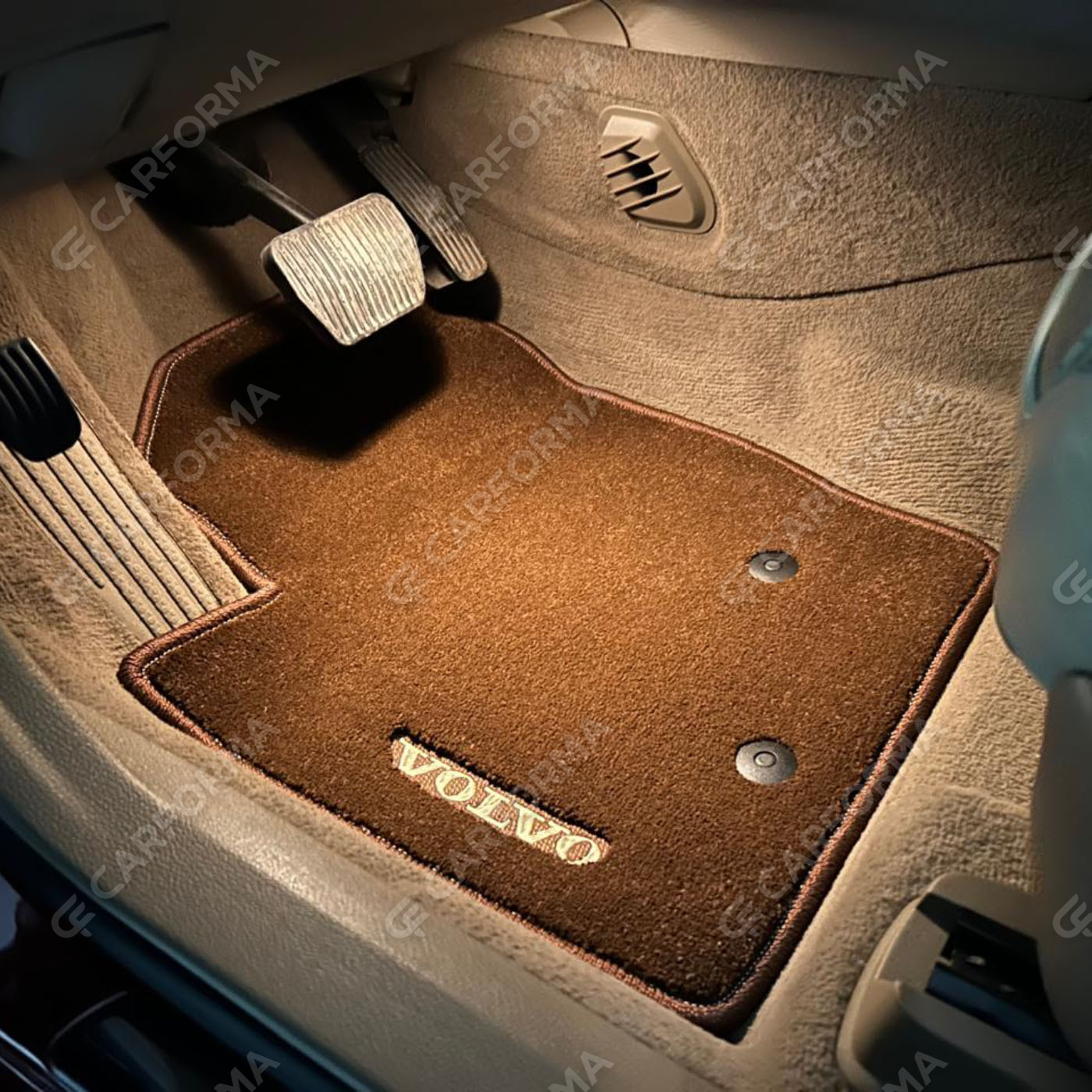 Ворсовые коврики на Volvo XC90 I 2002&nbsp;-&nbsp;2014 в Тамбове