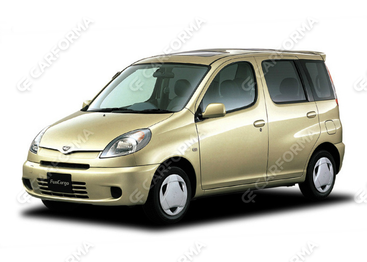 Ворсовые коврики на Toyota Funcargo 1999&nbsp;-&nbsp;2006