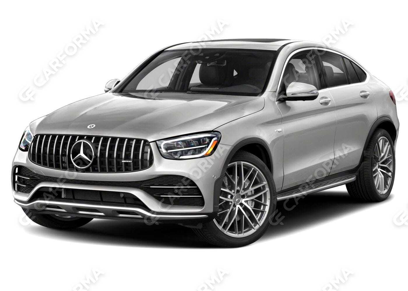 Ворсовые коврики на Mercedes GLC Coupe (C253) 2015&nbsp;-&nbsp;2023 в Тамбове