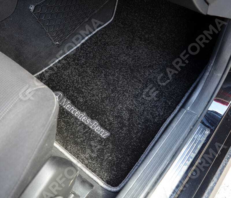 Ворсовые коврики на Mercedes GLK (X204) 2008&nbsp;-&nbsp;2015 в Тамбове