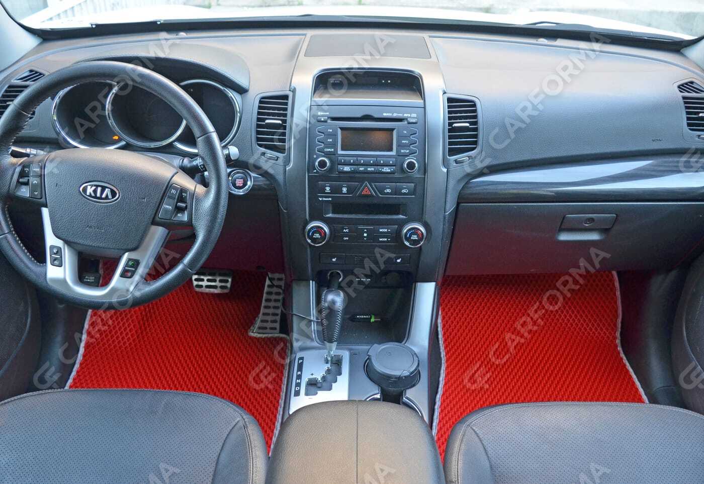 Ворсовые коврики на KIA Sorento II 2009&nbsp;-&nbsp;2012 в Тамбове