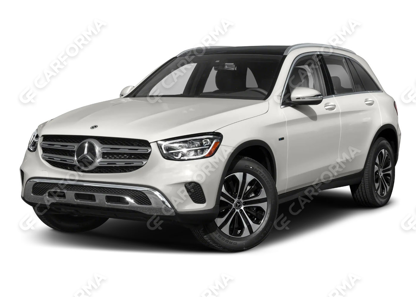 Ворсовые коврики на Mercedes GLC (X253) 2015&nbsp;-&nbsp;2023