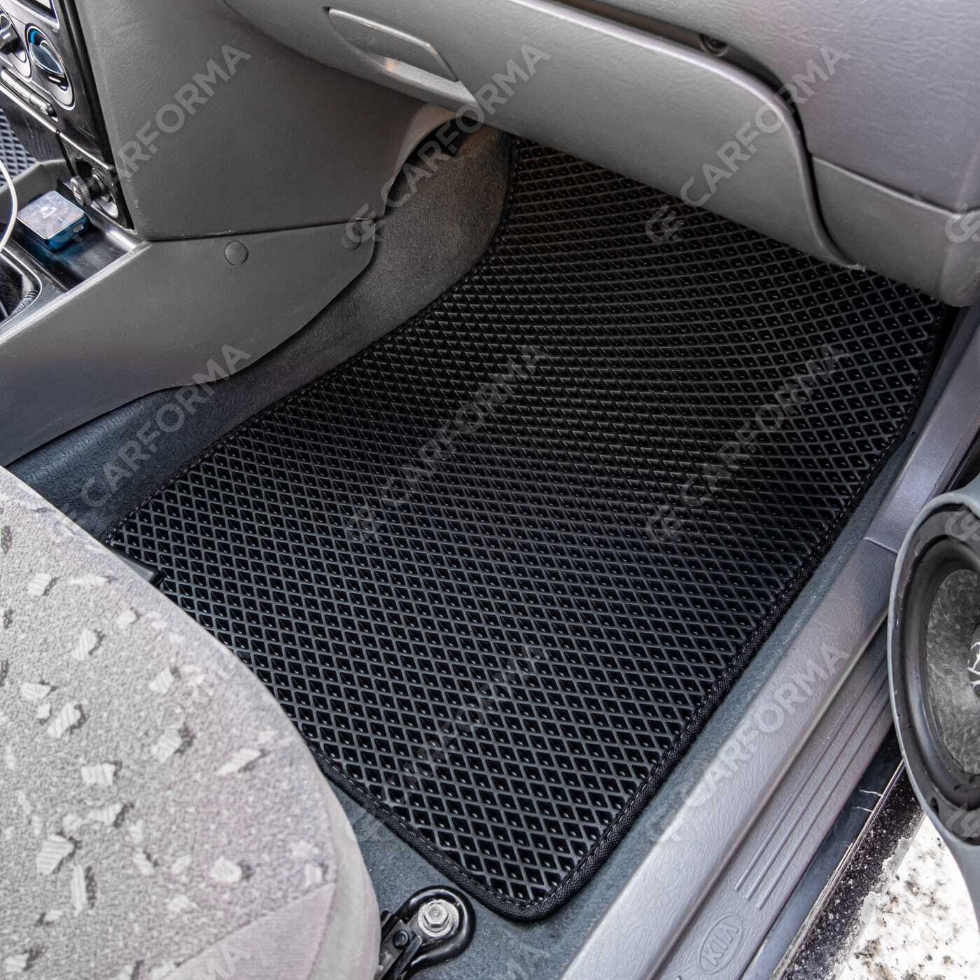 Ворсовые коврики на KIA Spectra 2000&nbsp;-&nbsp;2011 в Тамбове