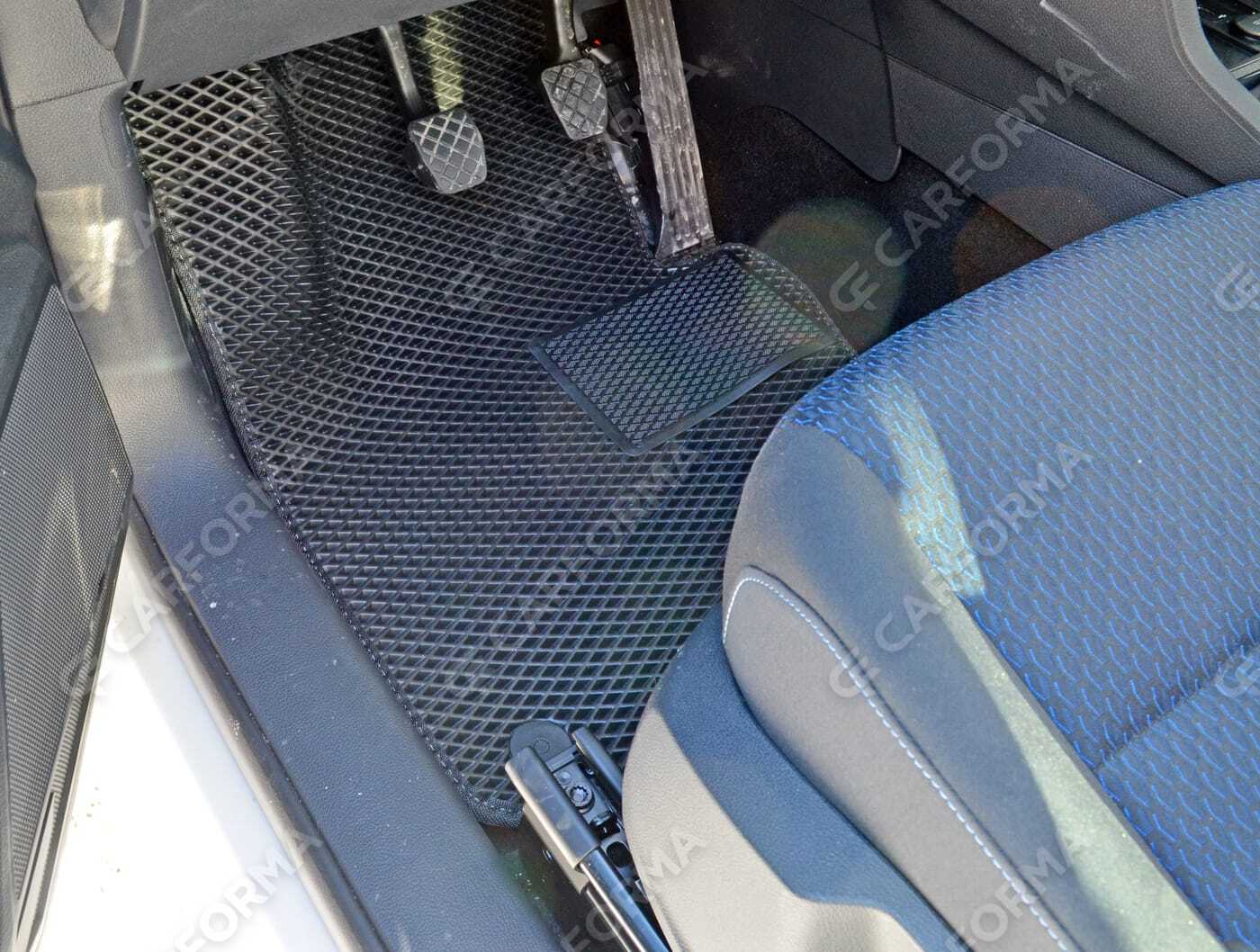 Ворсовые коврики на Volkswagen Caddy (2K) 2003&nbsp;-&nbsp;2020 в Тамбове