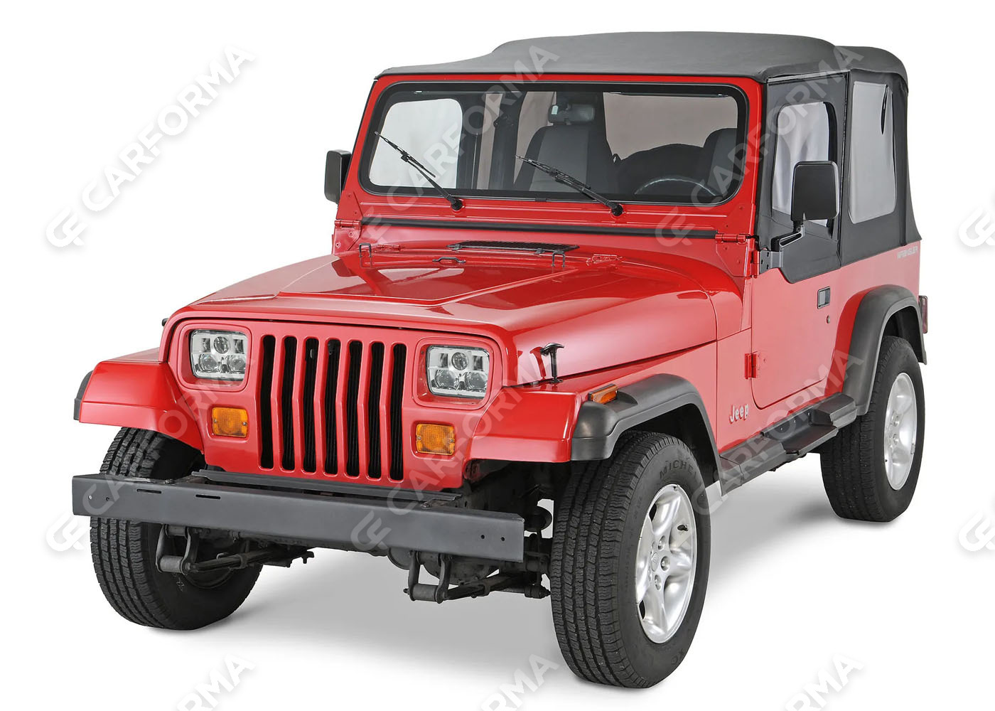Ворсовые коврики на Jeep Wrangler (YJ) 1986&nbsp;-&nbsp;1996