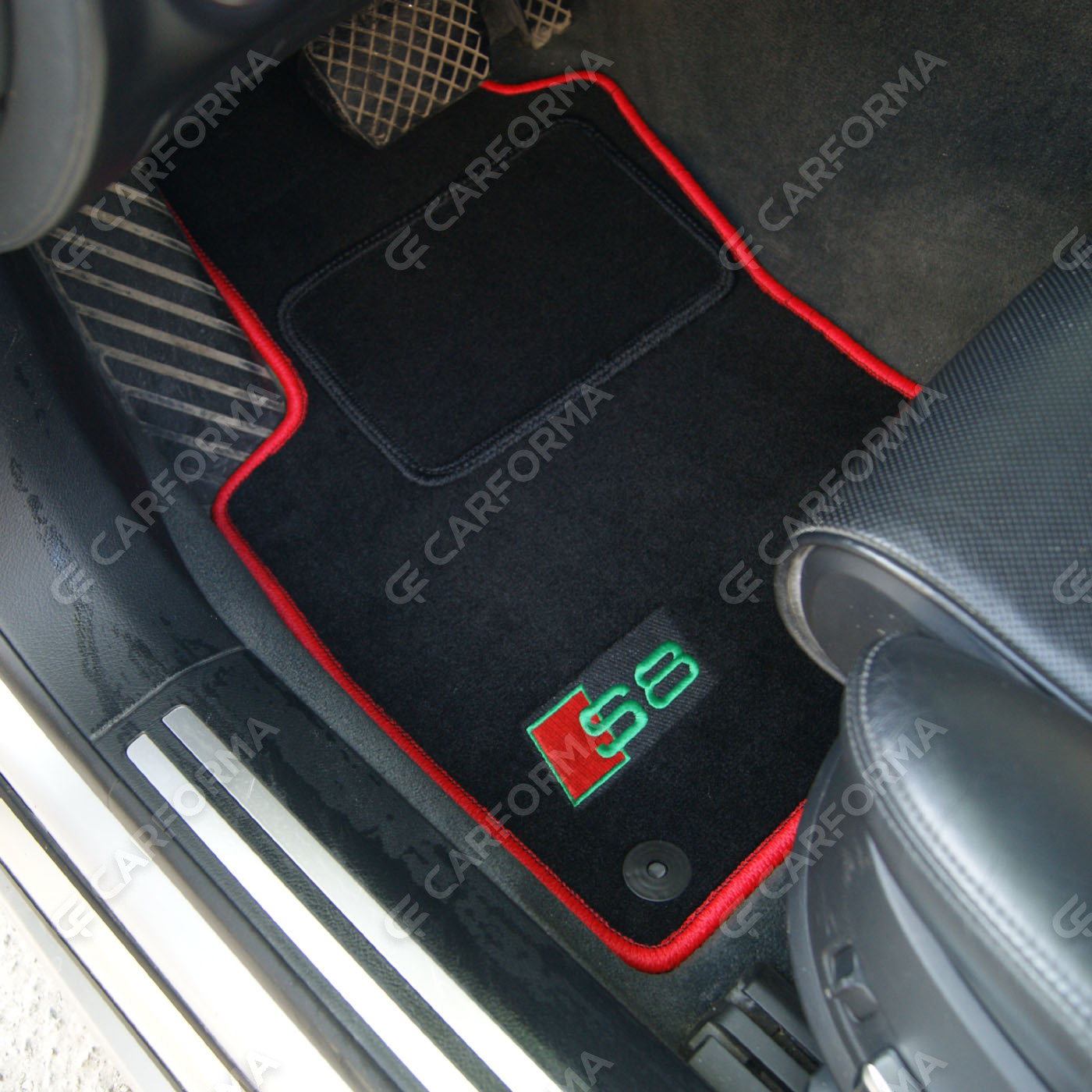 Ворсовые коврики на Audi A8 (D3) 2002&nbsp;-&nbsp;2010 в Тамбове