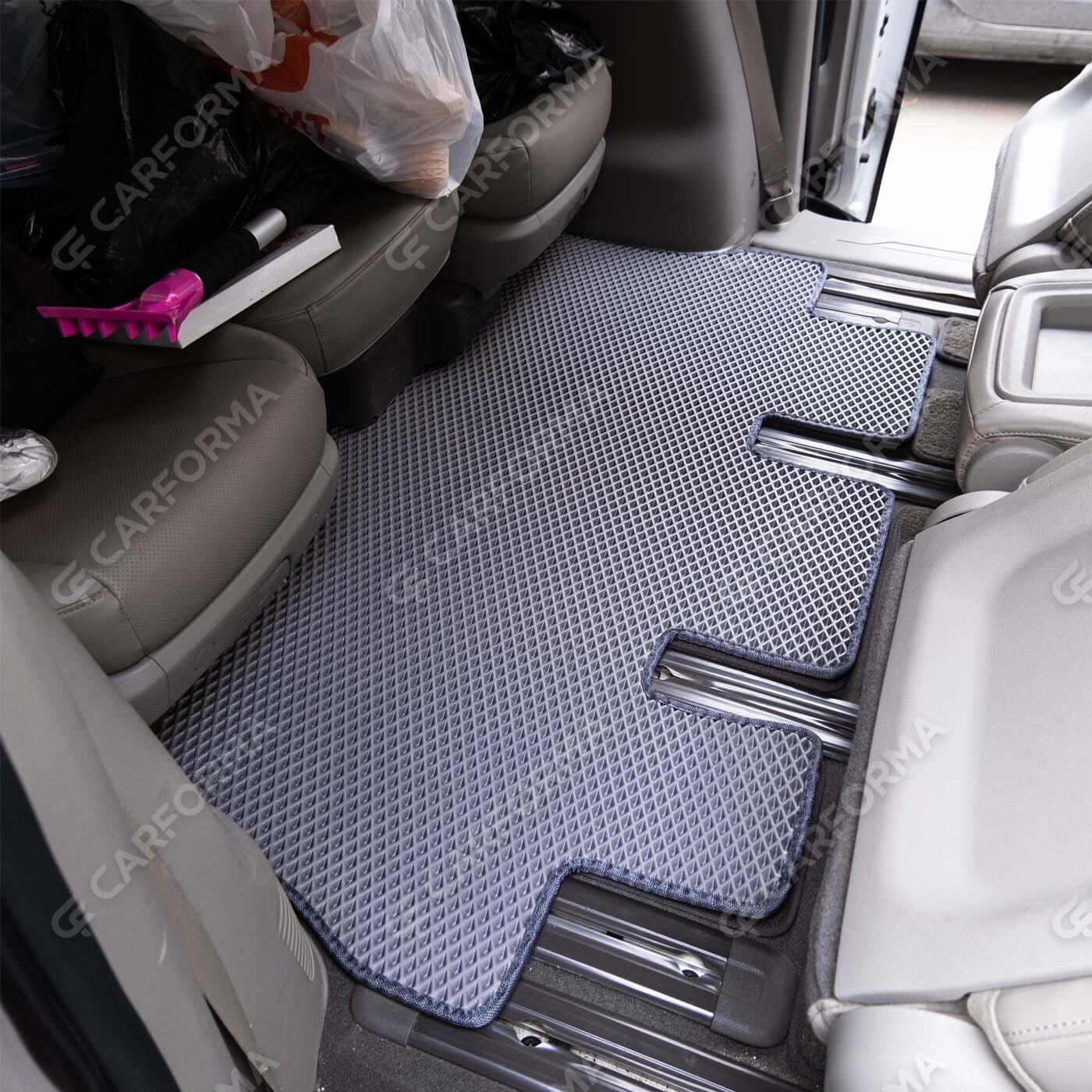 EVA коврики на KIA Carnival III 9 мест и 11 мест 2014&nbsp;-&nbsp;2021 в Тамбове