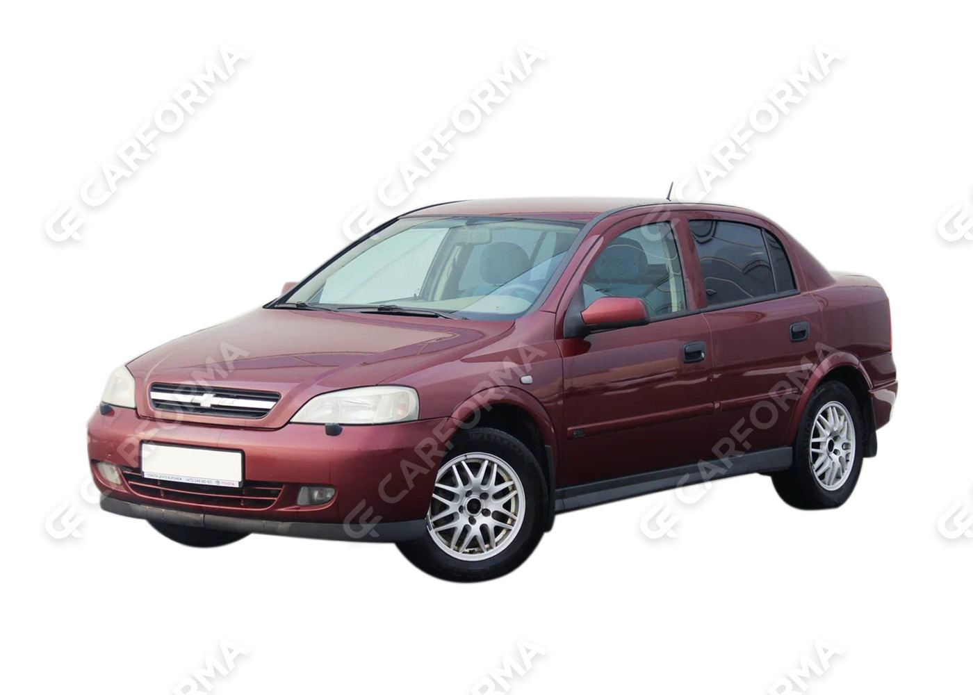 Ворсовые коврики на Chevrolet Viva 2004&nbsp;-&nbsp;2008 в Тамбове