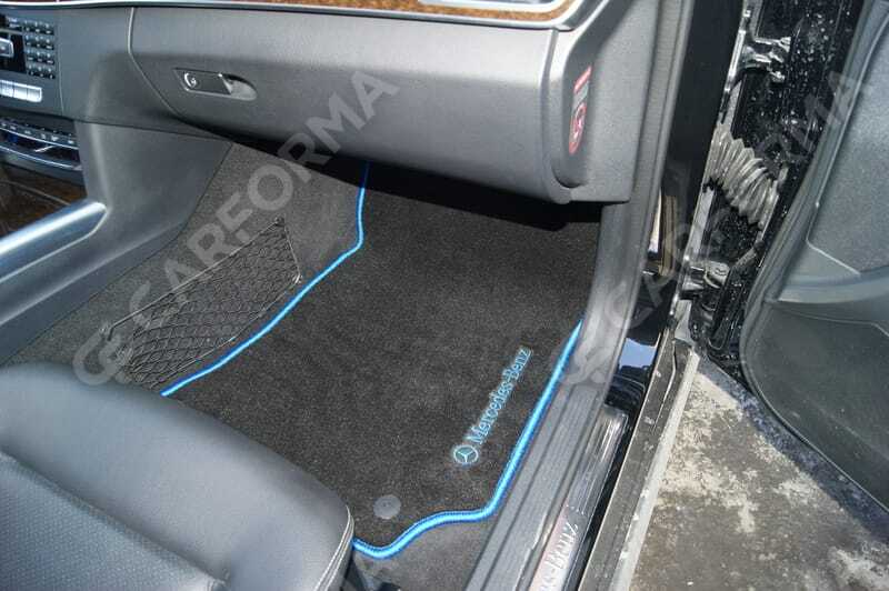 Ворсовые коврики на Mercedes E (W212) 2009&nbsp;-&nbsp;2016 в Тамбове