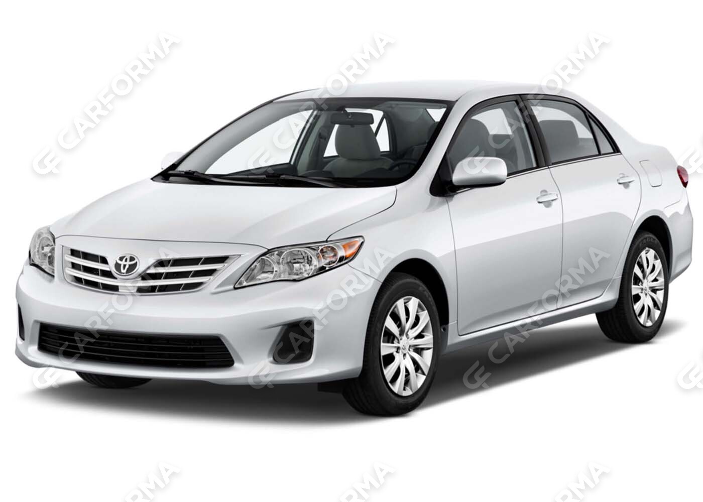 Ворсовые коврики на Toyota Corolla (E15) 2006&nbsp;-&nbsp;2013